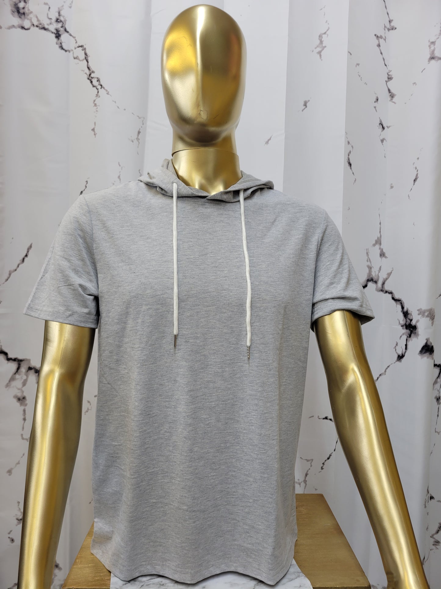 Solid T-Shirt Hoodie