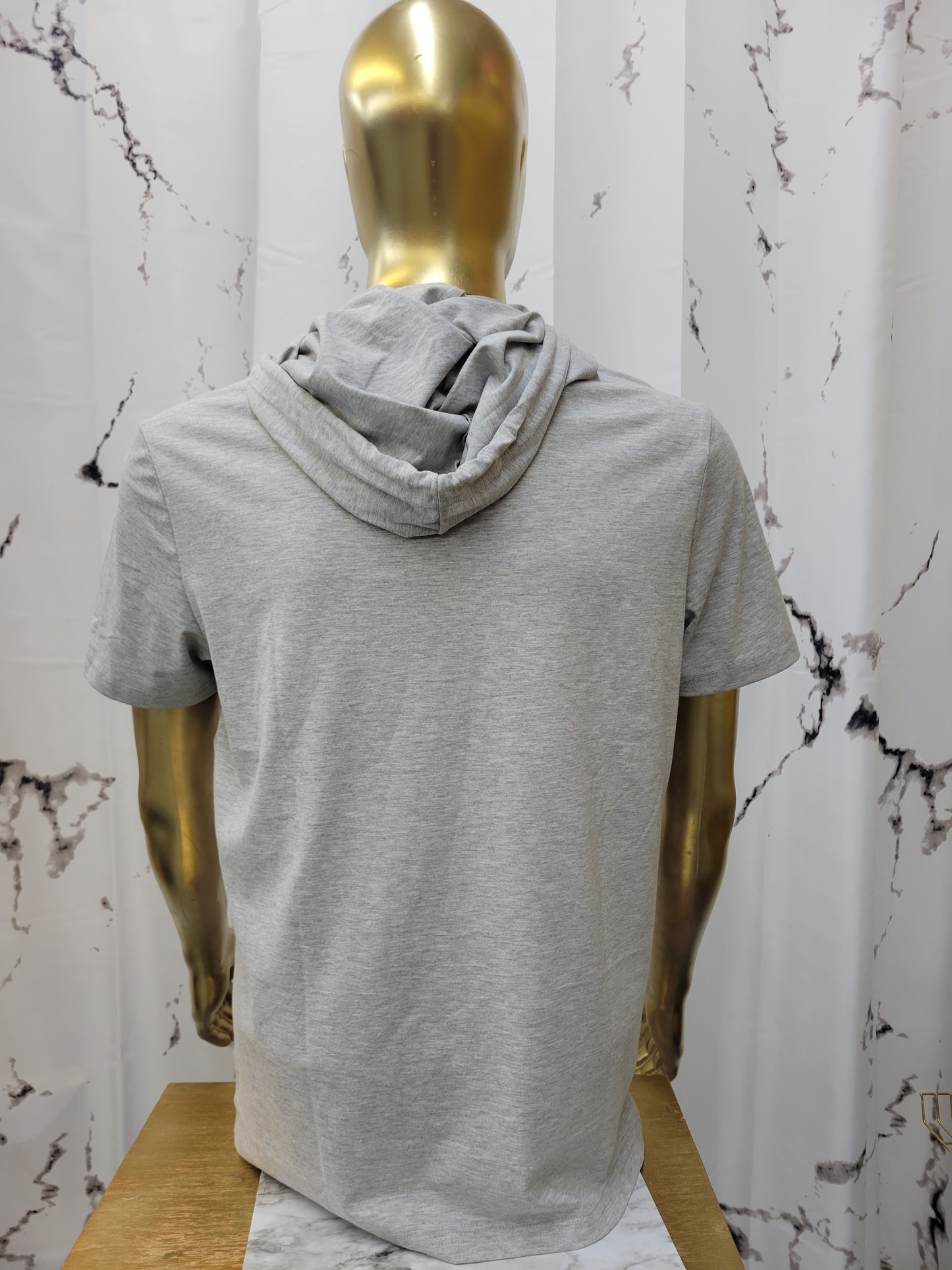 Solid T-Shirt Hoodie