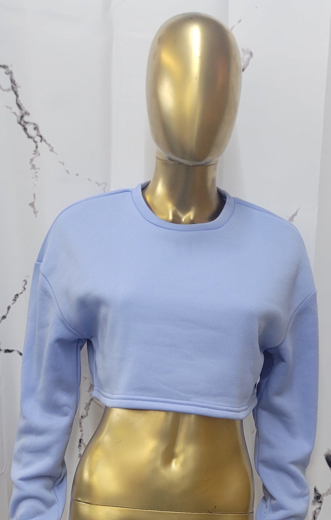 Crop Sweatshirt 2 Piece Set