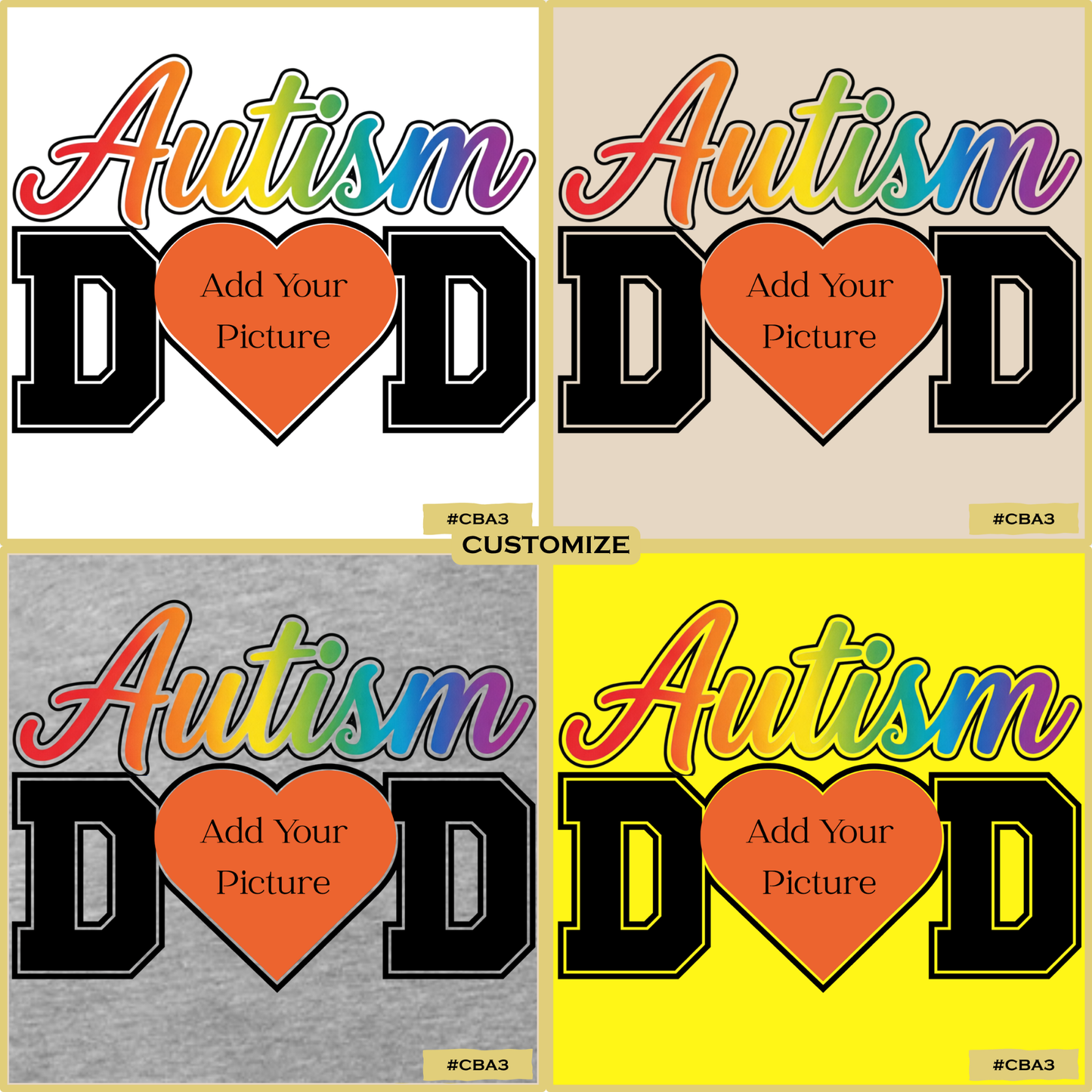 Autism Dad w/ Picture