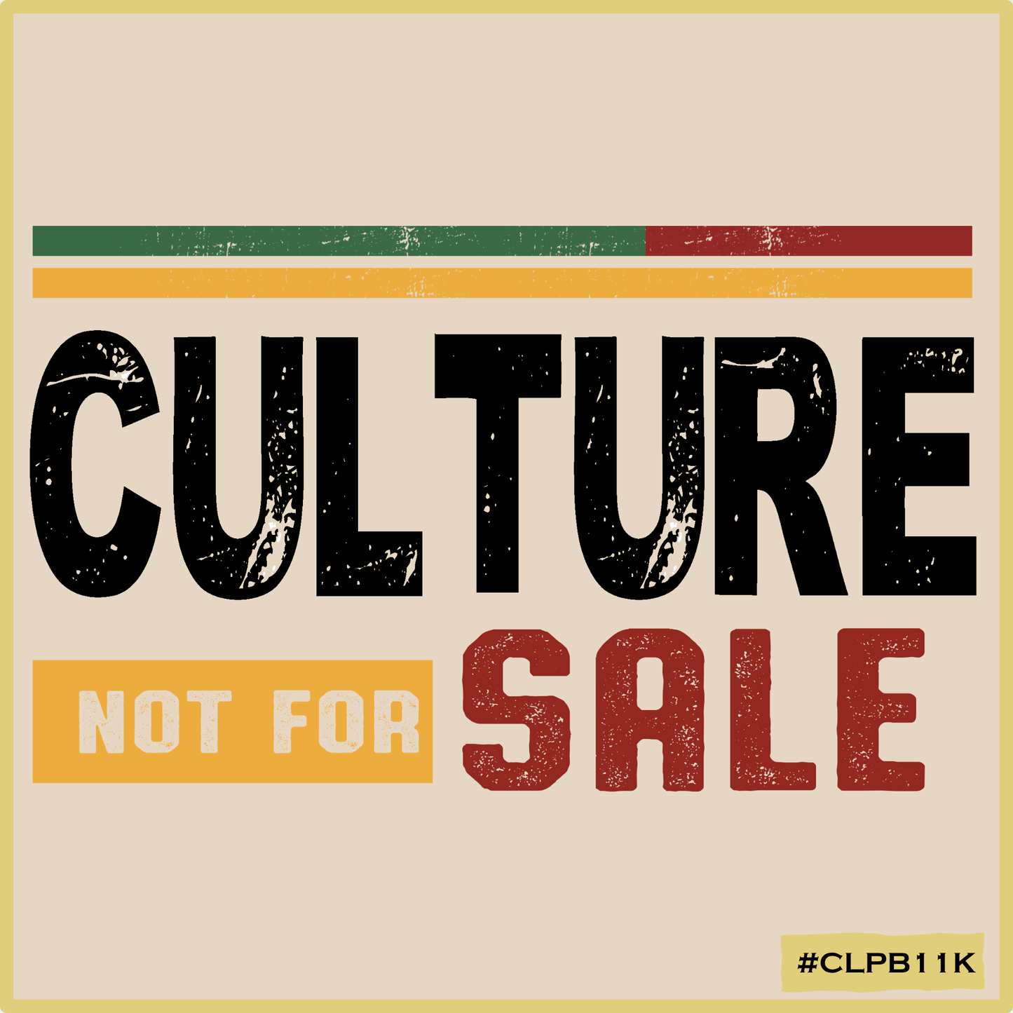 Culture not for Sale
