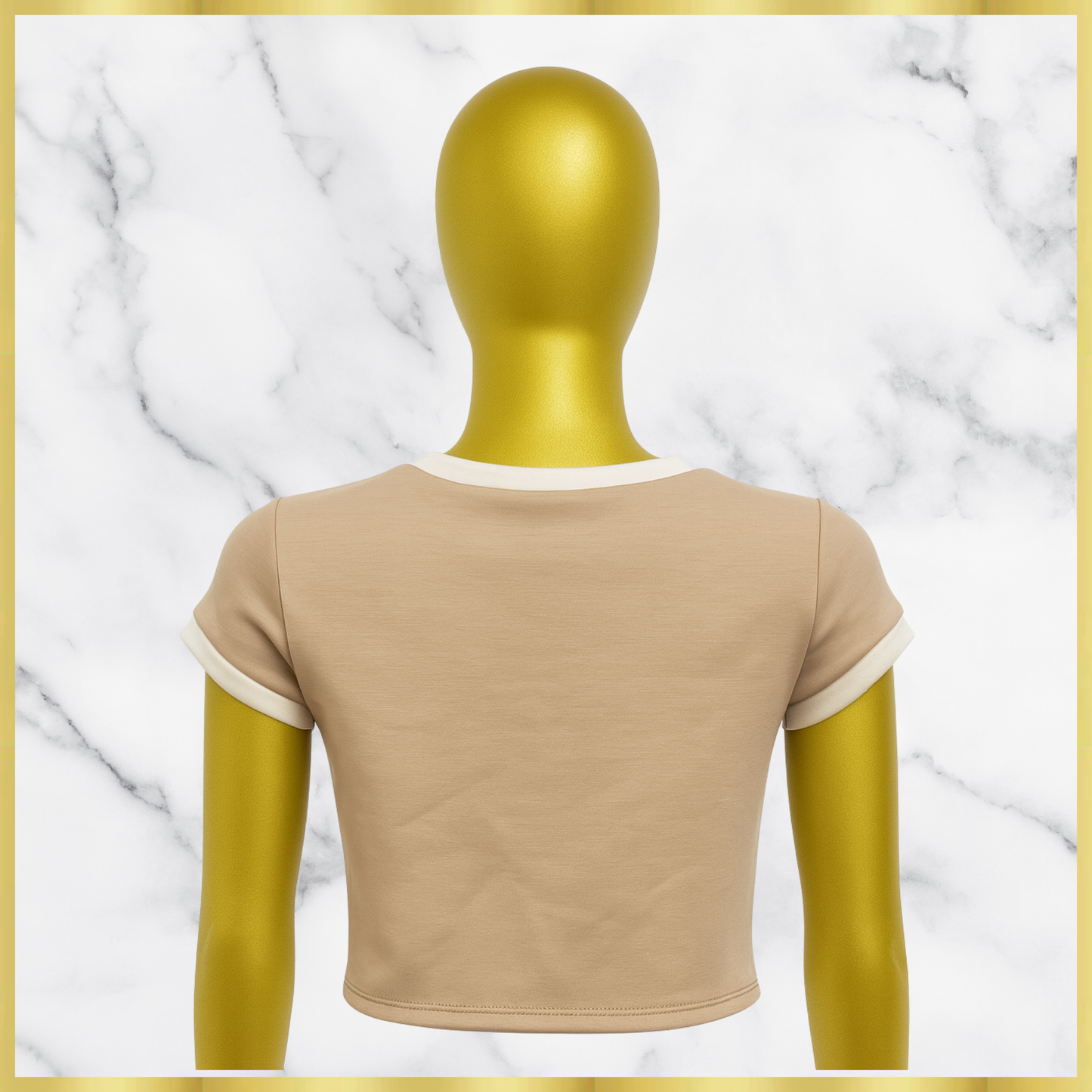 Crop Ringer Shirt
