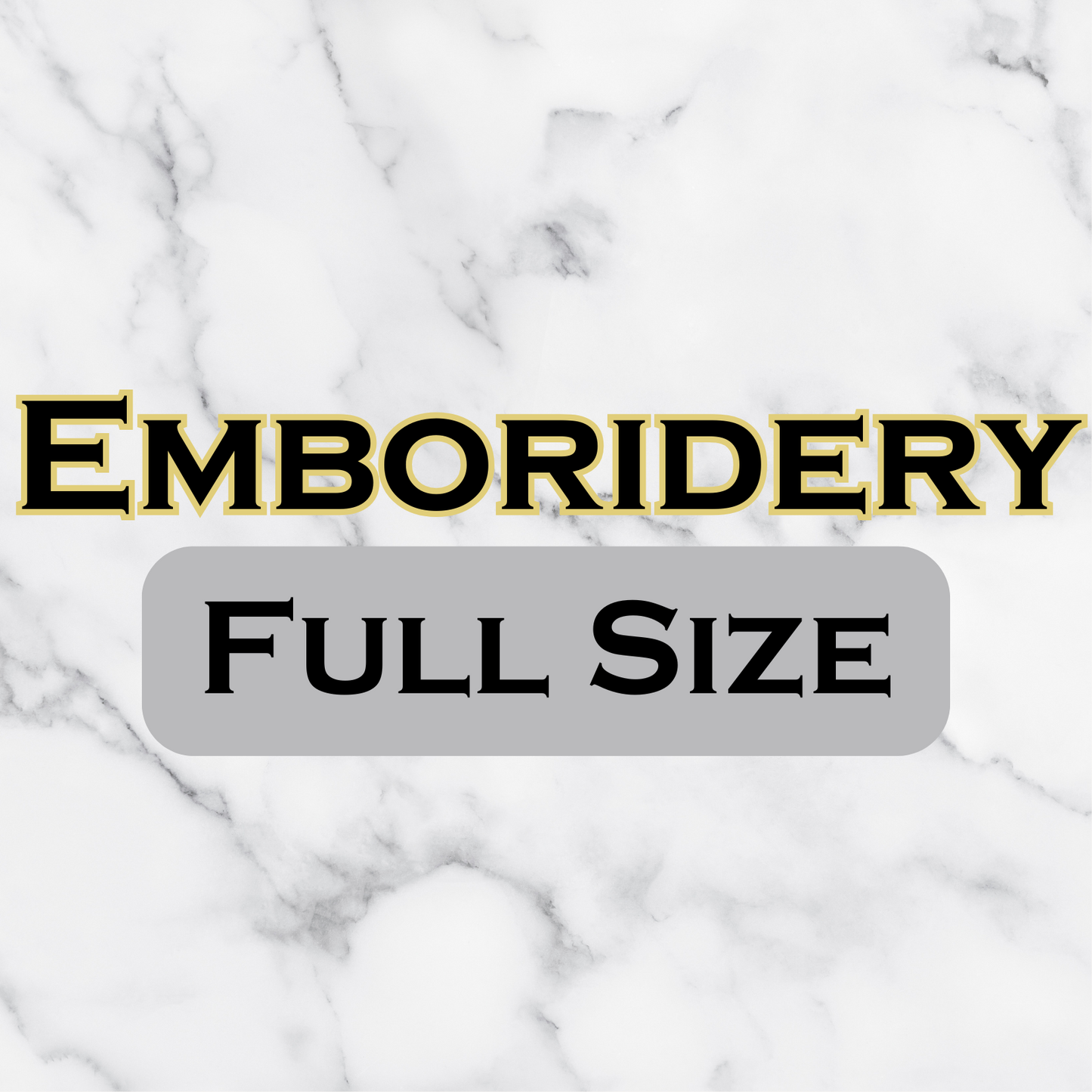 Embroidery Inquiry