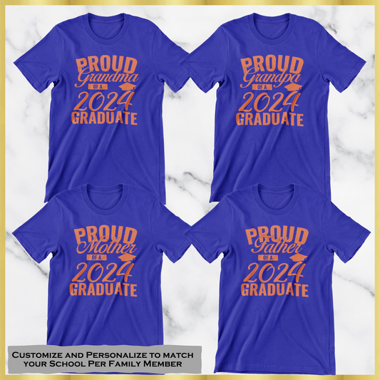 Family Graduation Shirts [Set of 5 #1]