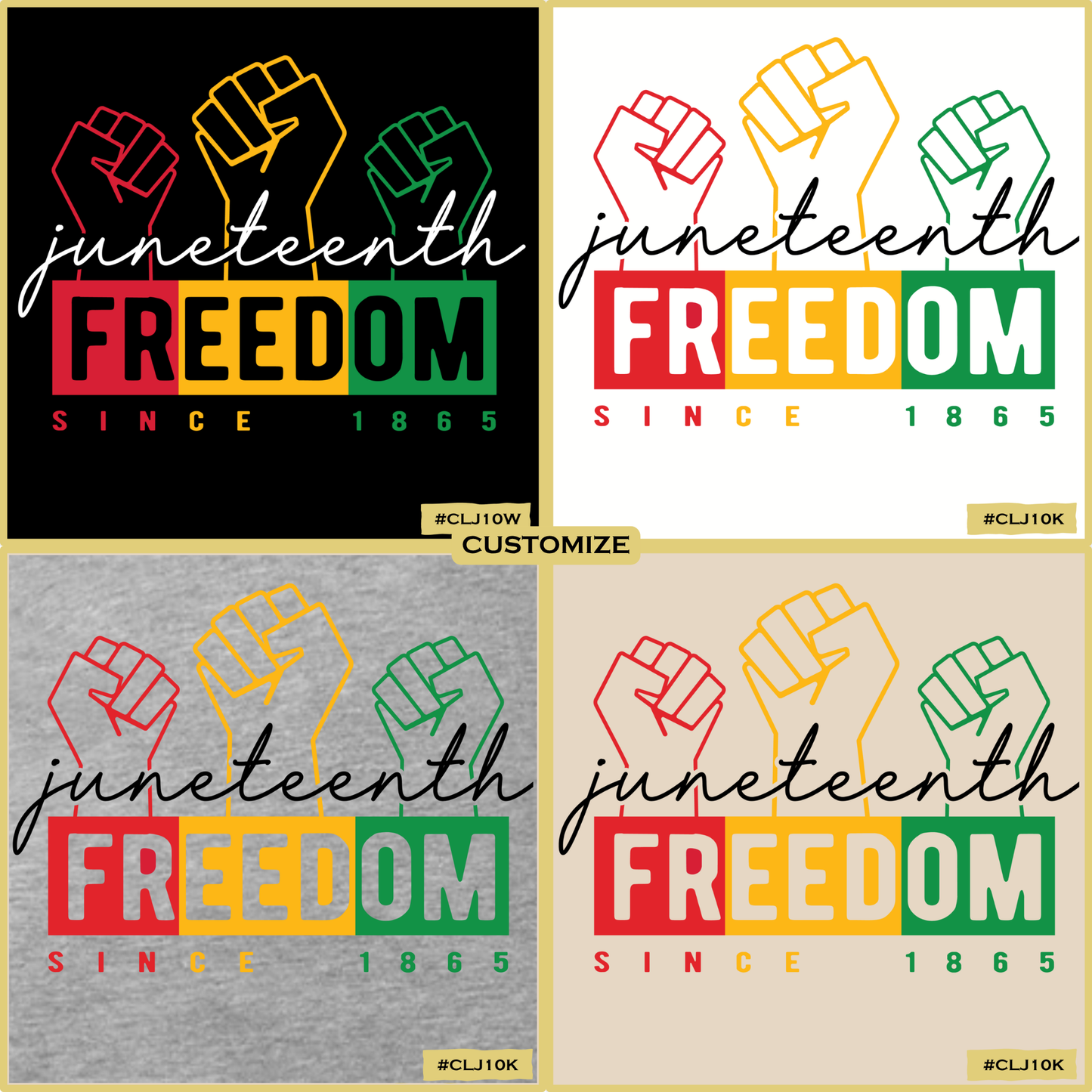 Juneteenth Freedom Fist