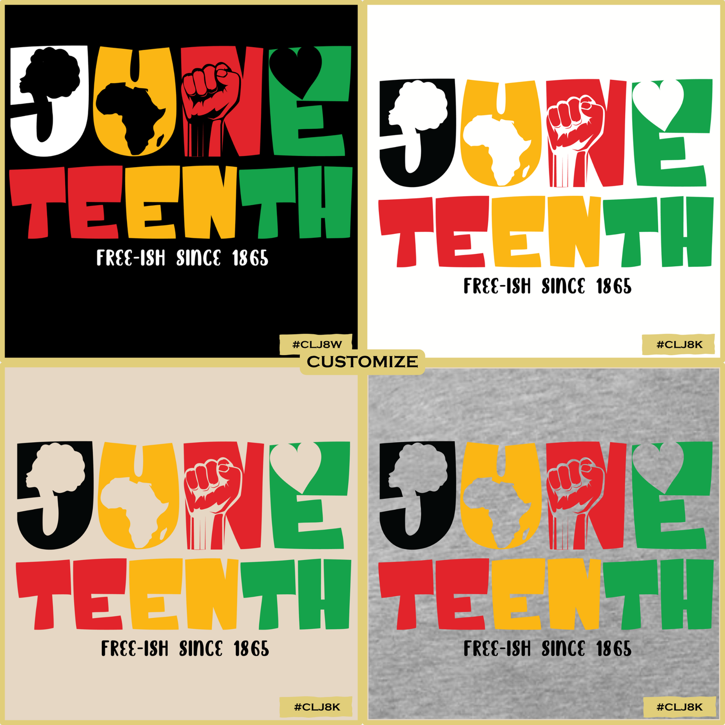 Juneteenth Icons