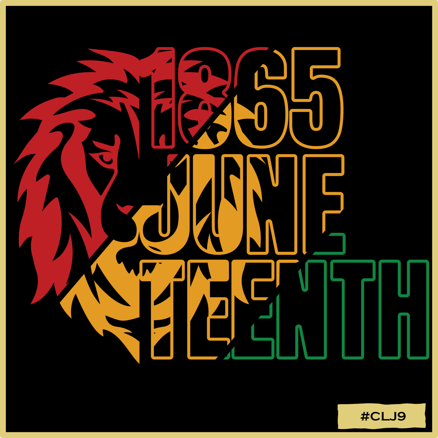 Juneteenth Lion