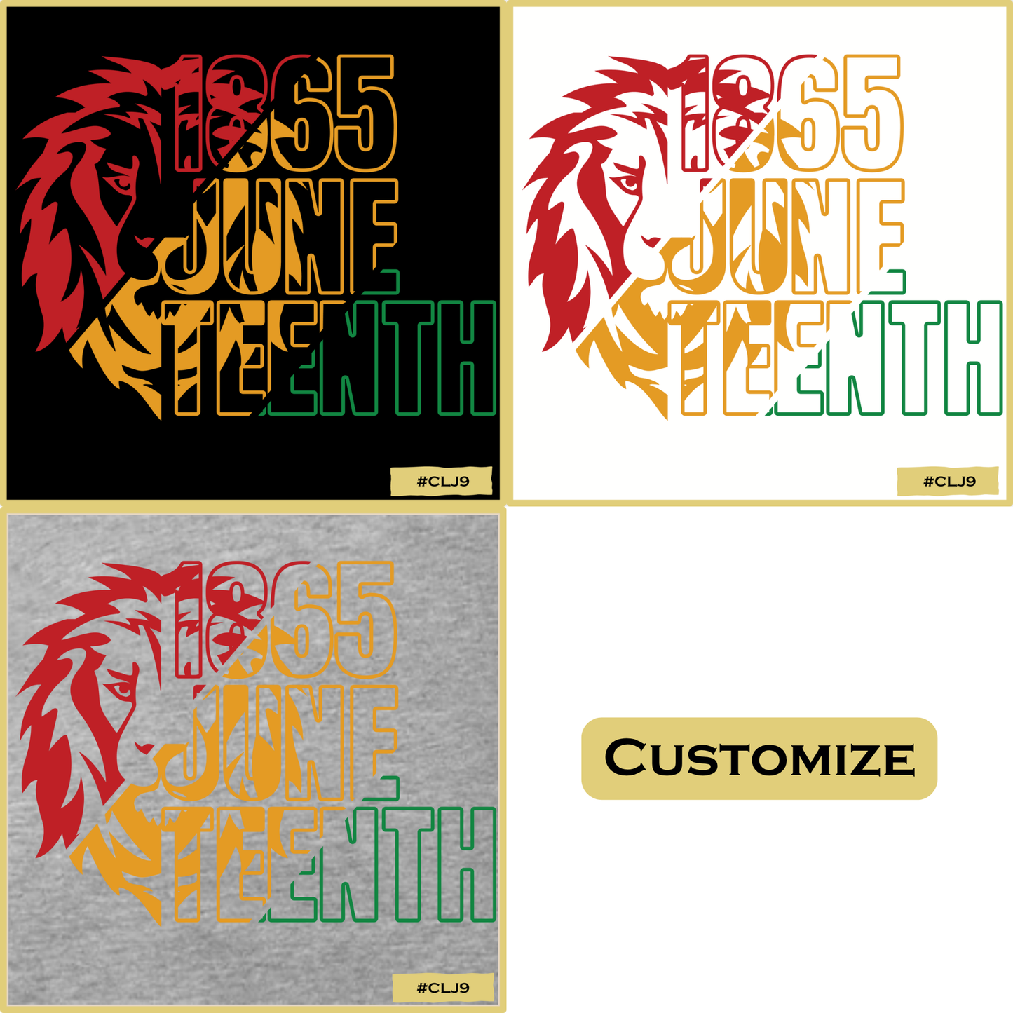 Juneteenth Lion