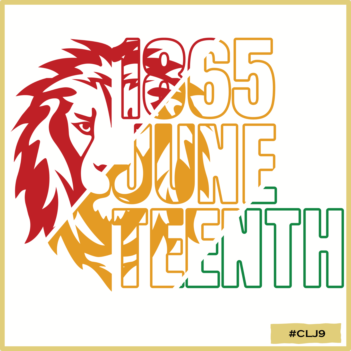Juneteenth Lion