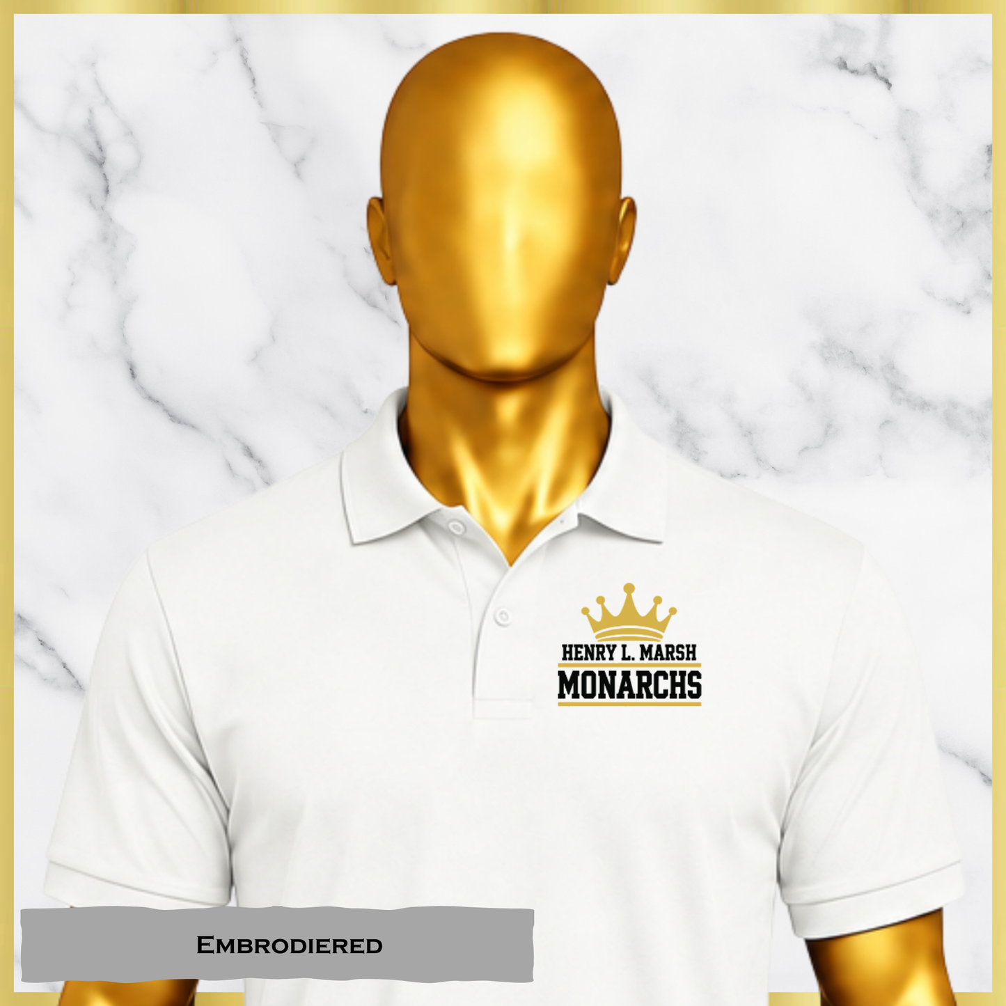 Monarch Varsity Crown (Embroidered)