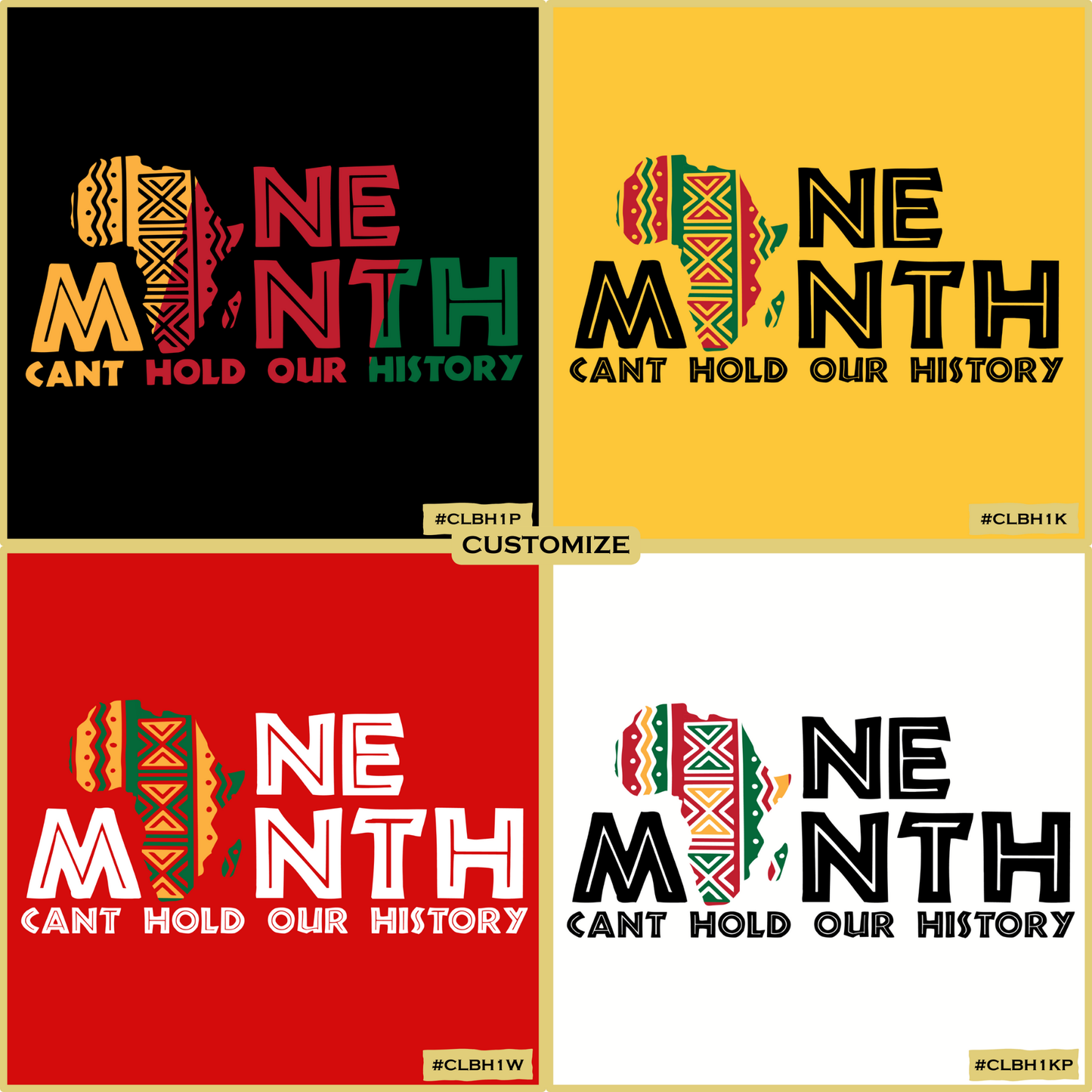 One Month Can't Hold Our History