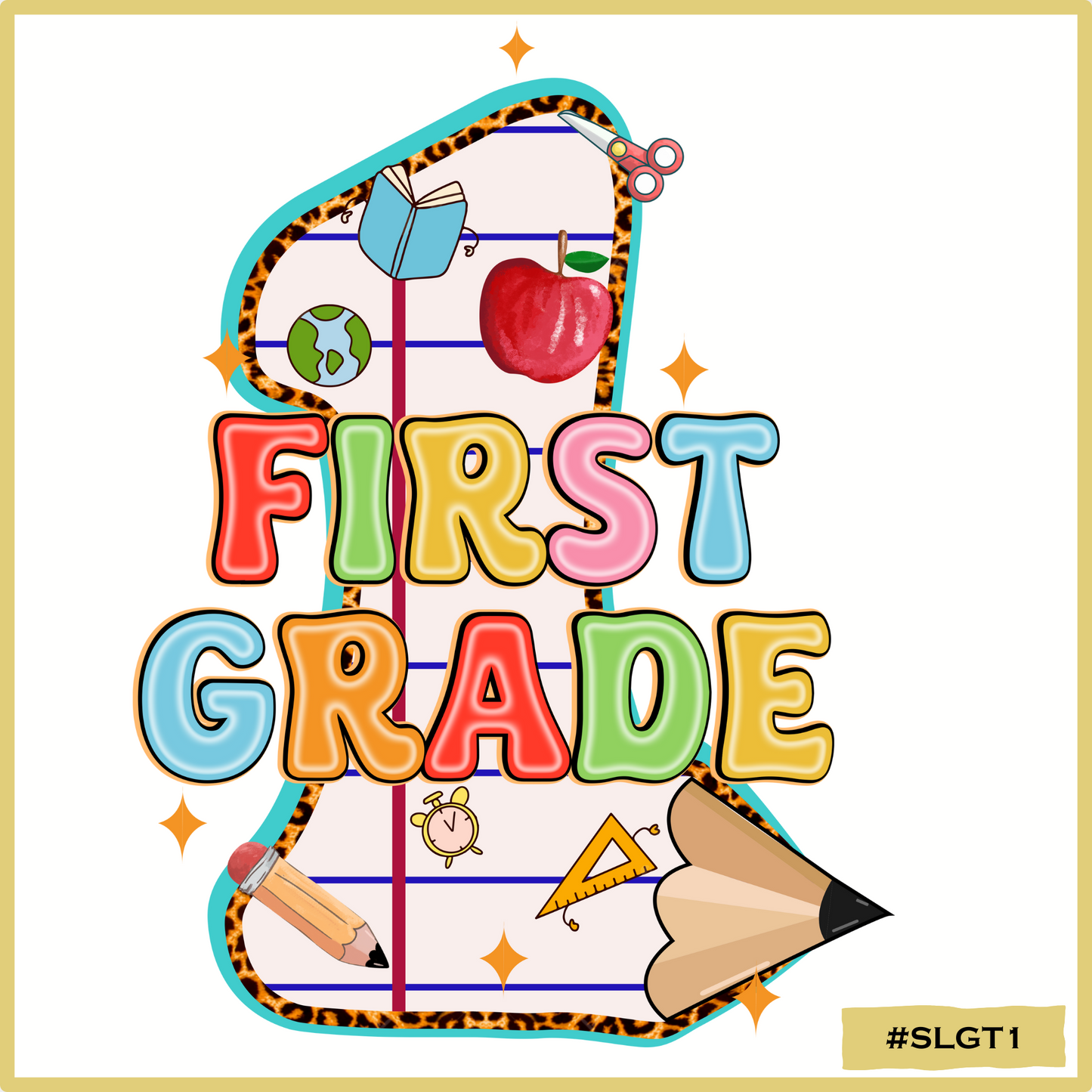 Pencil Paper Grades Theme