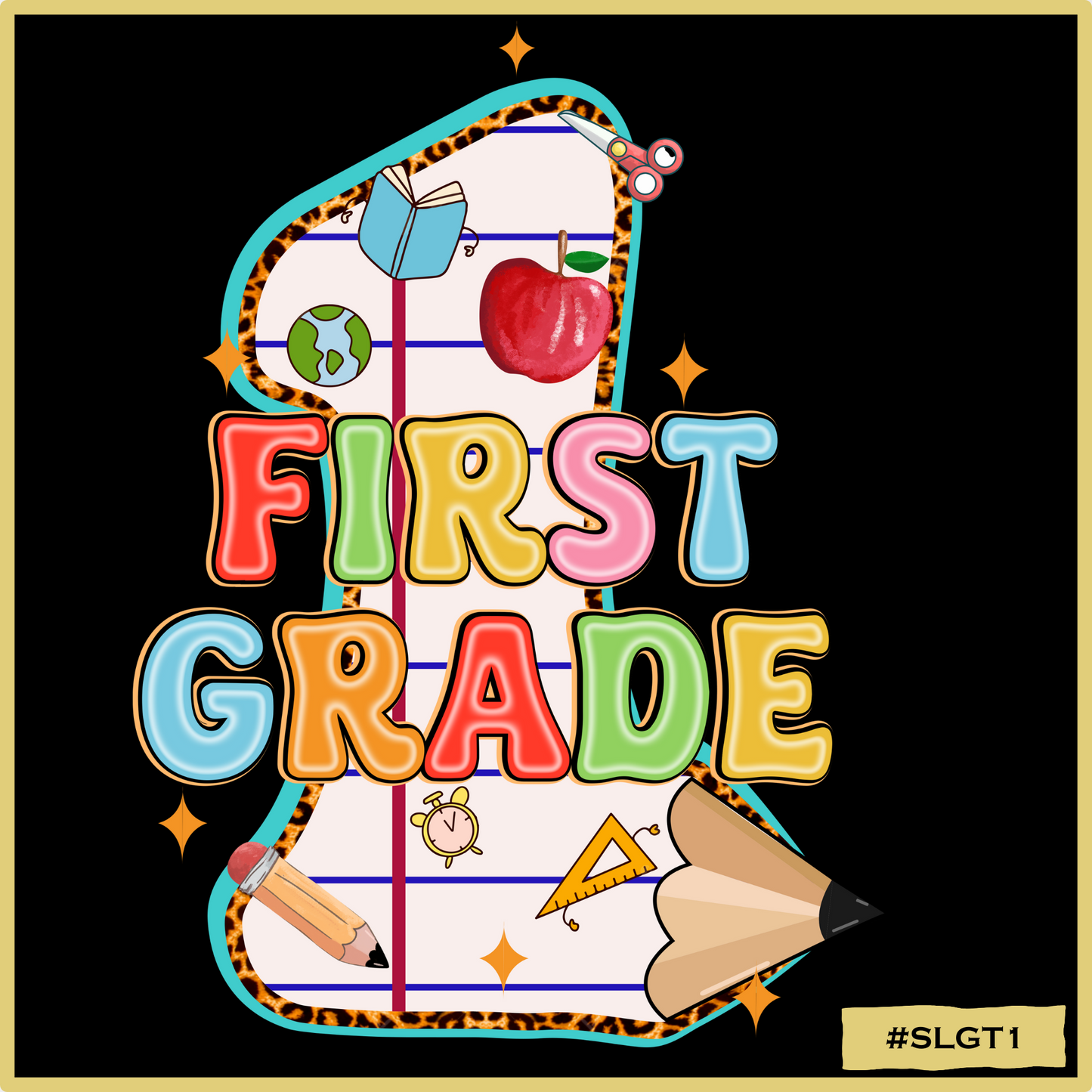Pencil Paper Grades Theme
