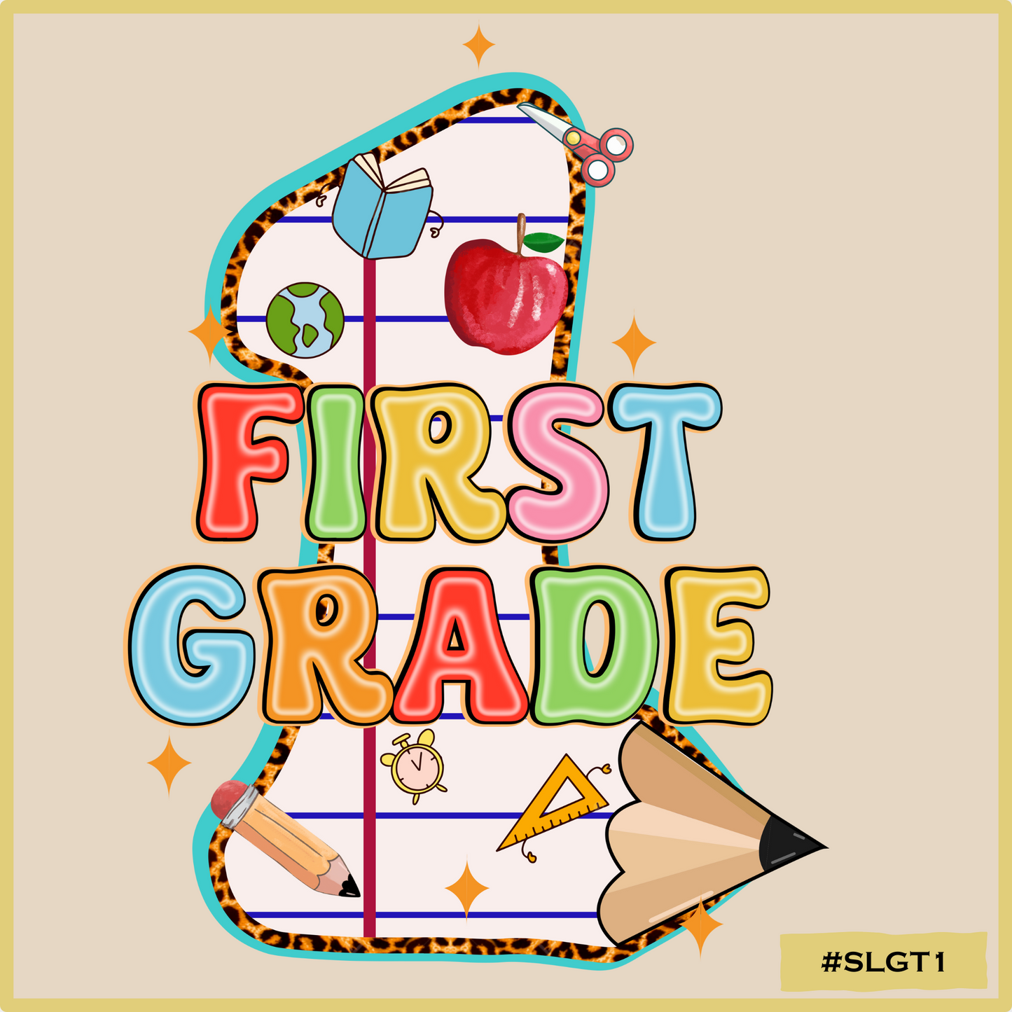 Pencil Paper Grades Theme