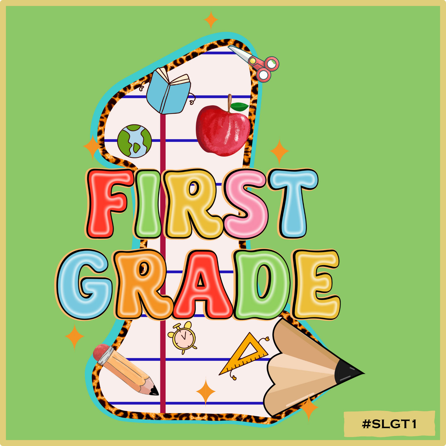 Pencil Paper Grades Theme