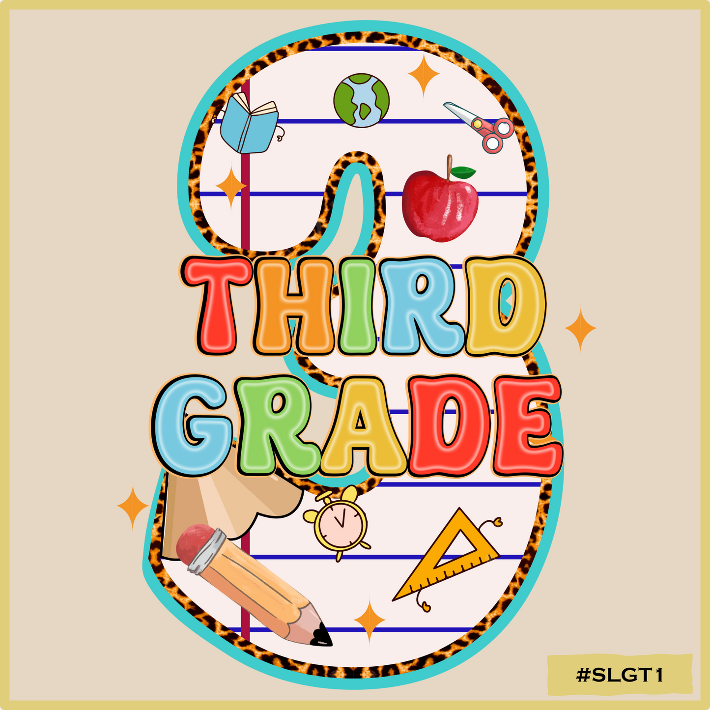 Pencil Paper Grades Theme