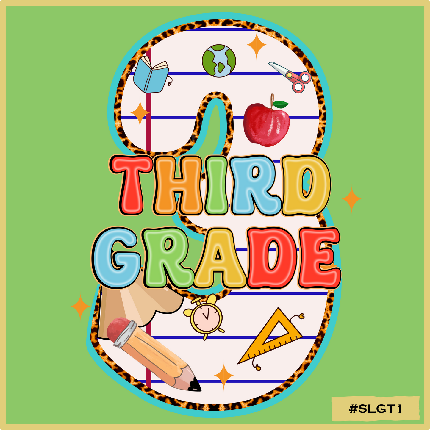 Pencil Paper Grades Theme