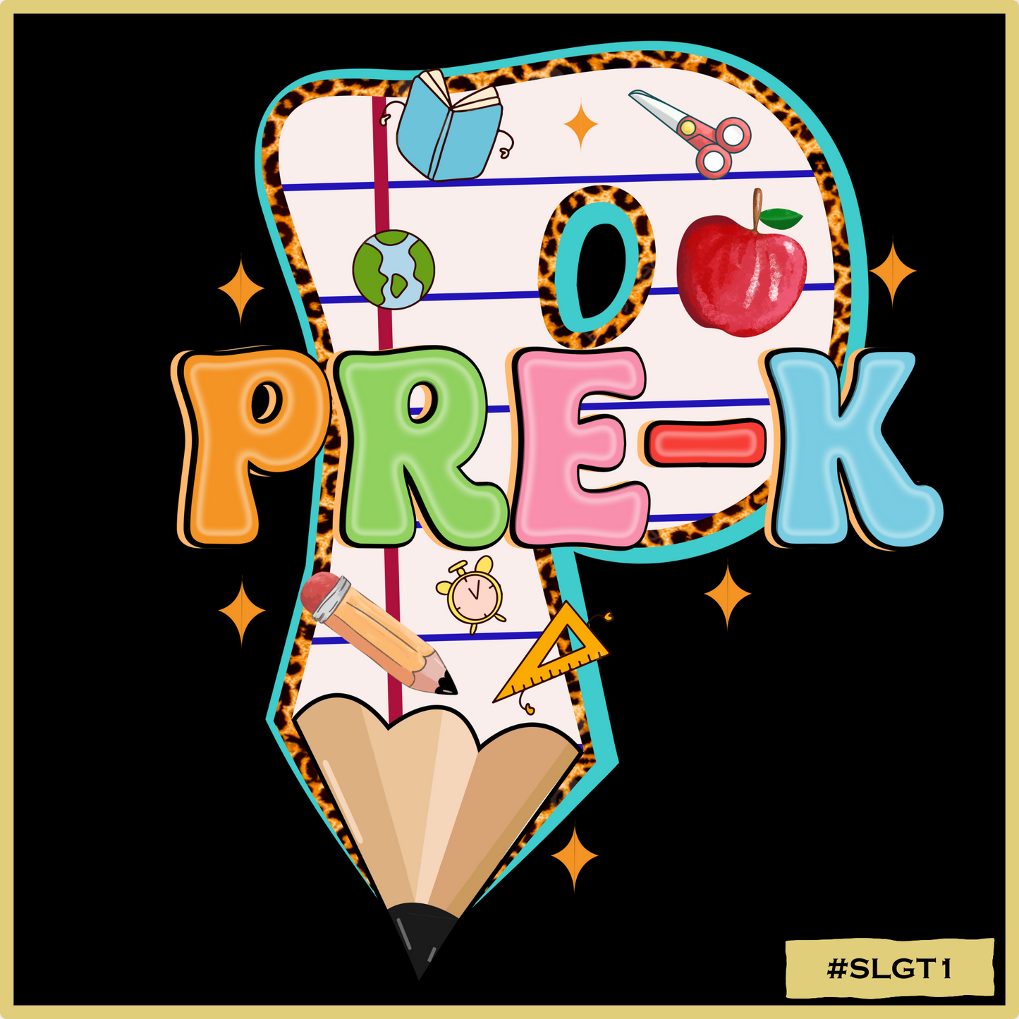 Pencil Paper Grades Theme