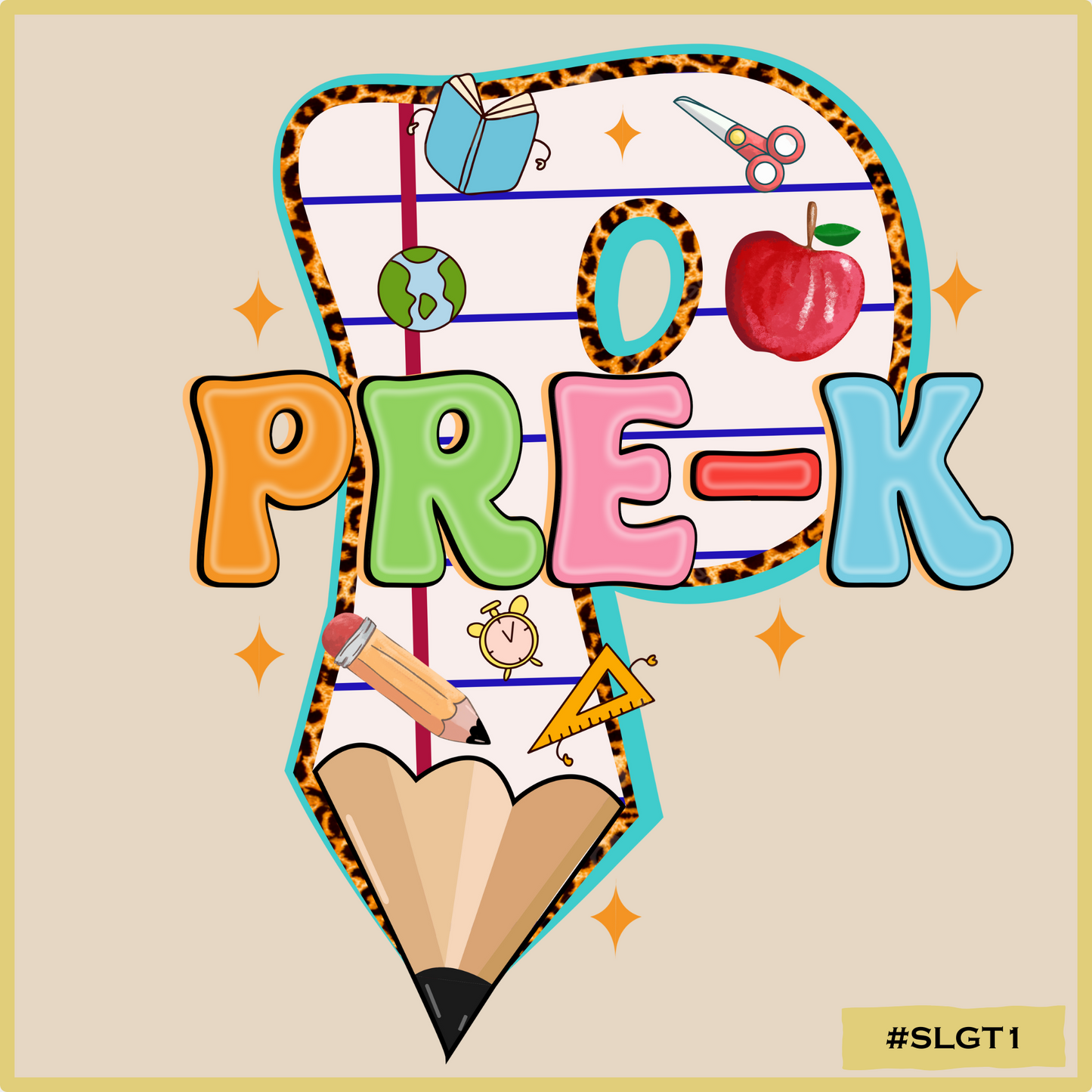 Pencil Paper Grades Theme