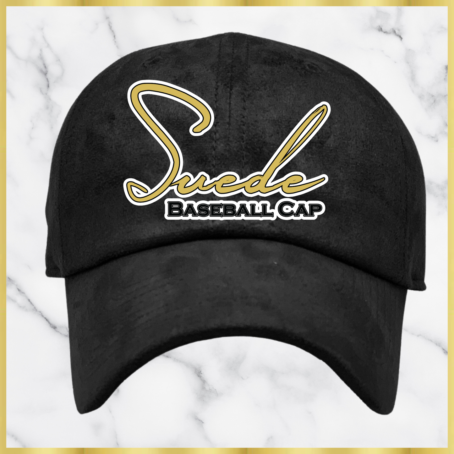 Suede Baseball Cap