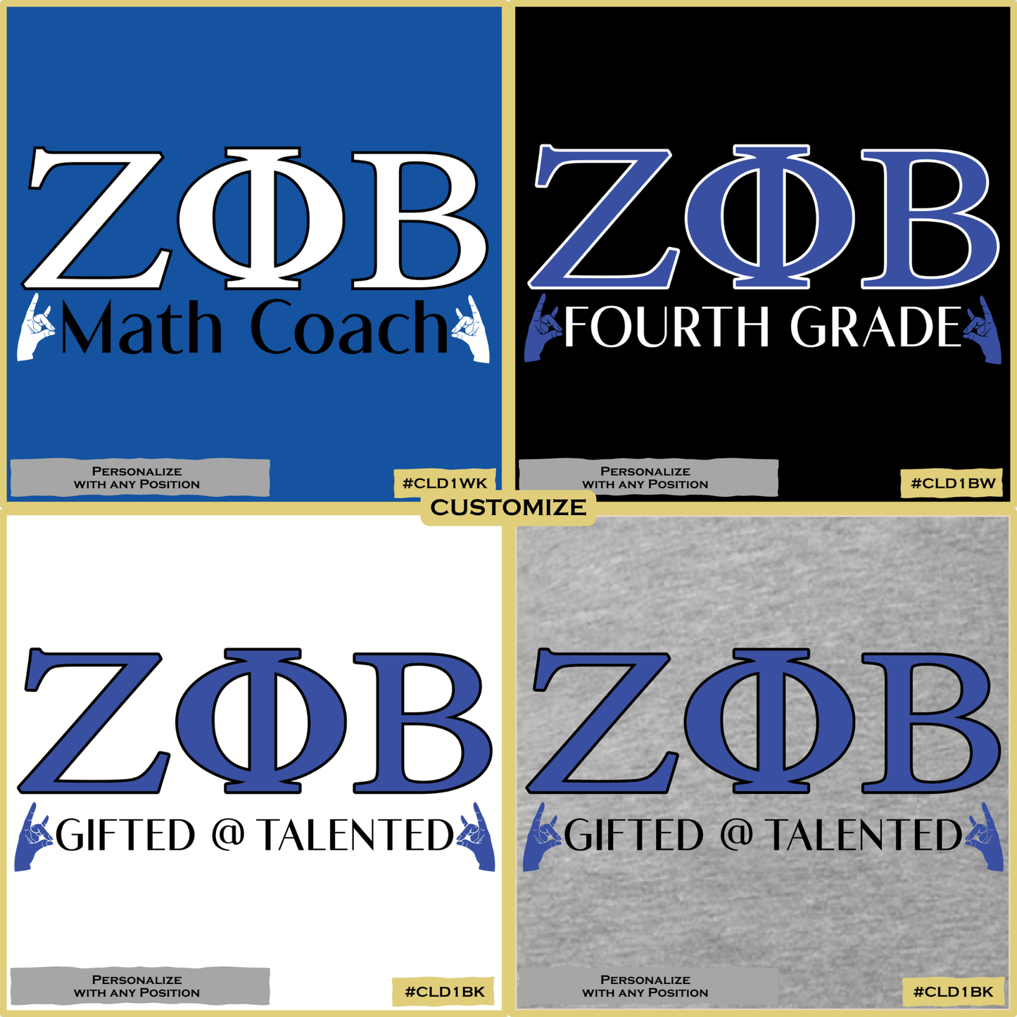 Zeta Beta Occupation