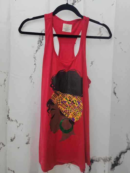 High Bun [Racer Back] (Red)
