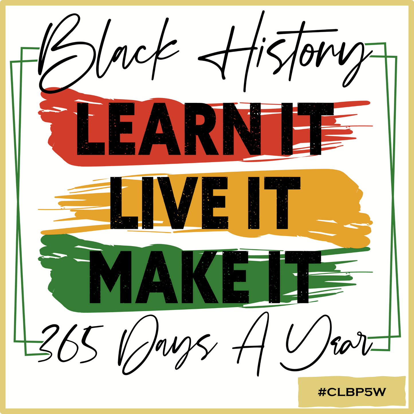 Black History LLM 365 A Year