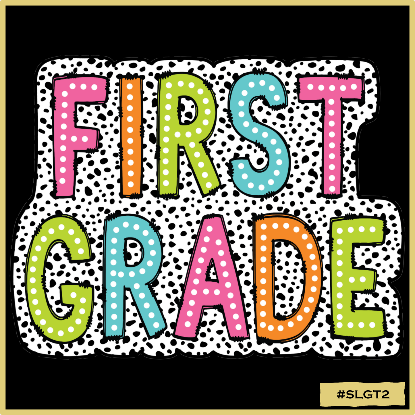 Colorful Dalmatian Dots