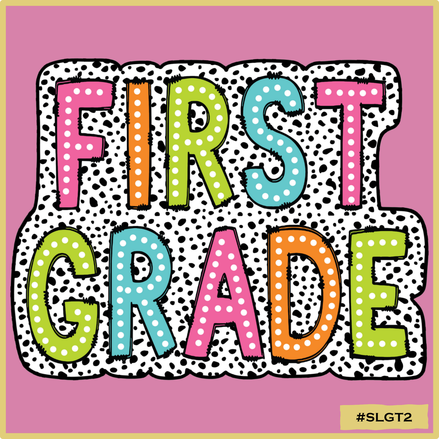 Colorful Dalmatian Dots