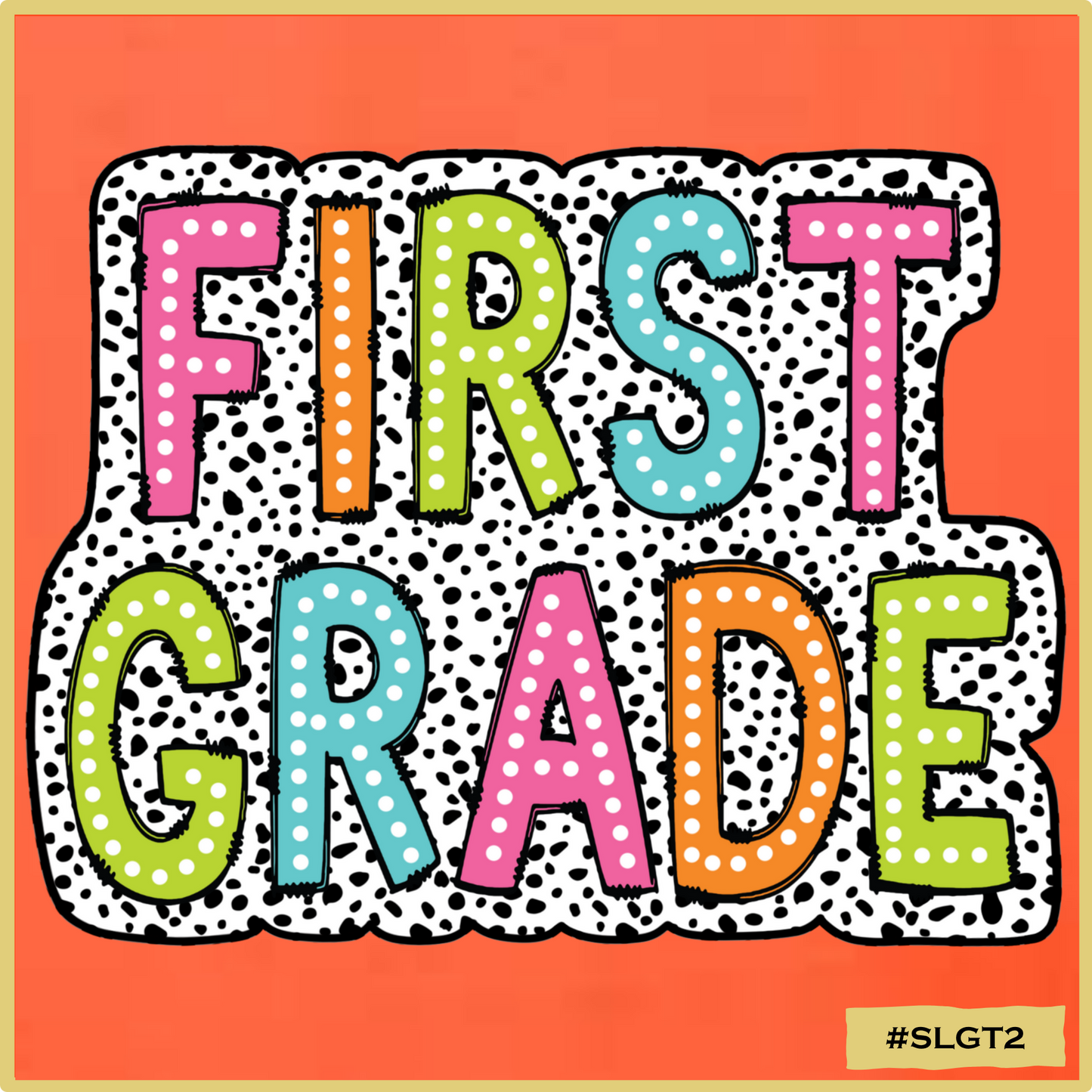 Colorful Dalmatian Dots