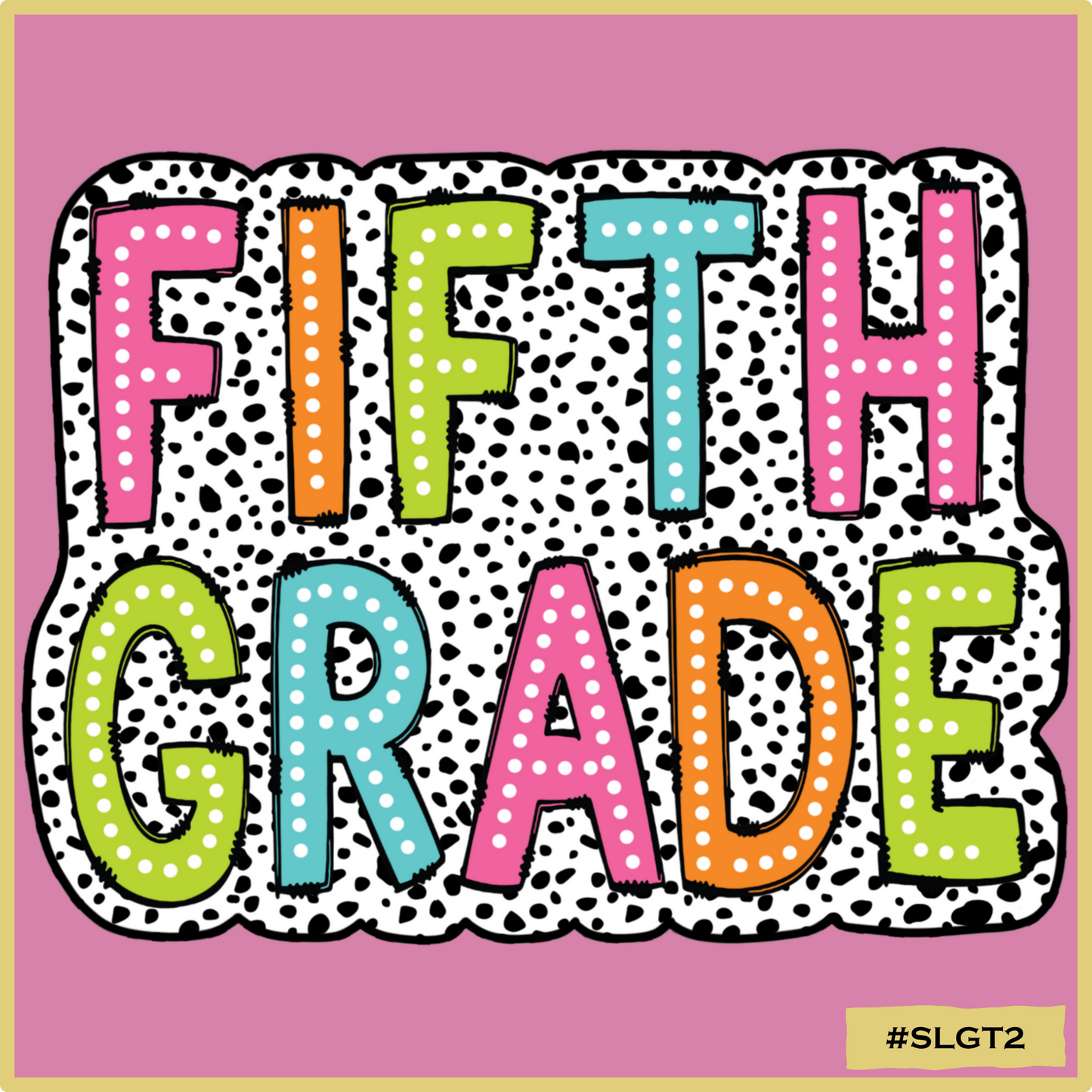 Colorful Dalmatian Dots