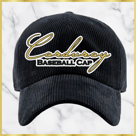 Corduroy Baseball Cap