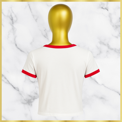 Crop Ringer Shirt