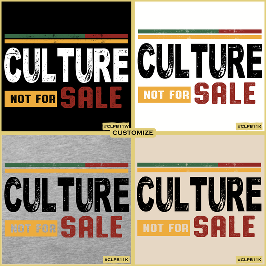 Culture not for Sale