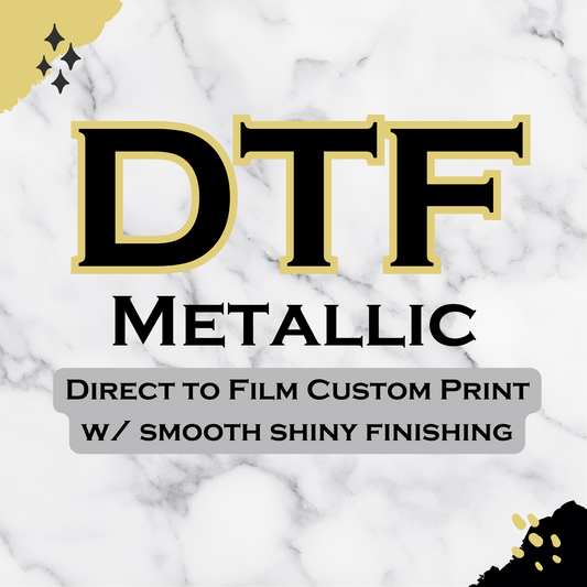 Metallic DTF Transfer Sheets