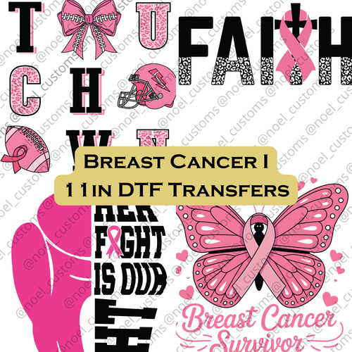 Breast Cancer Awareness DTF Bundles