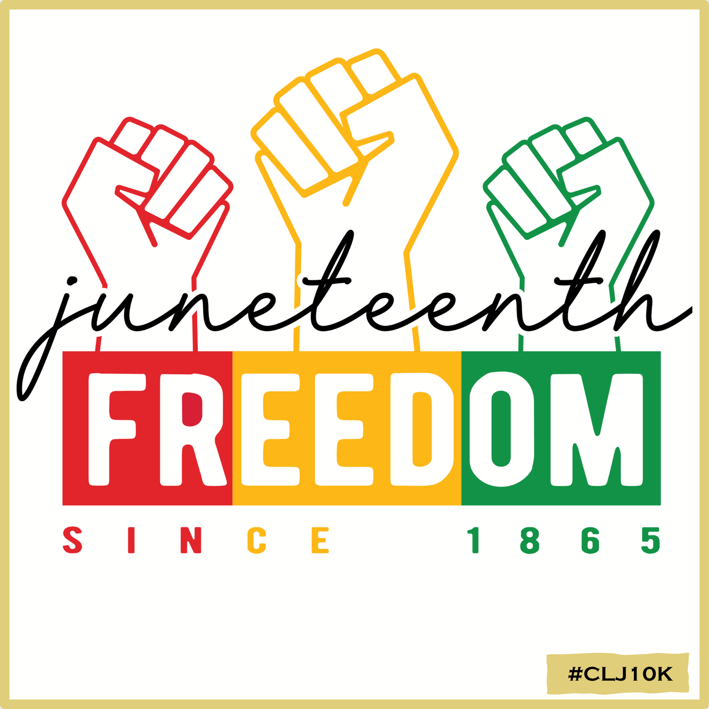 Juneteenth Freedom Fist