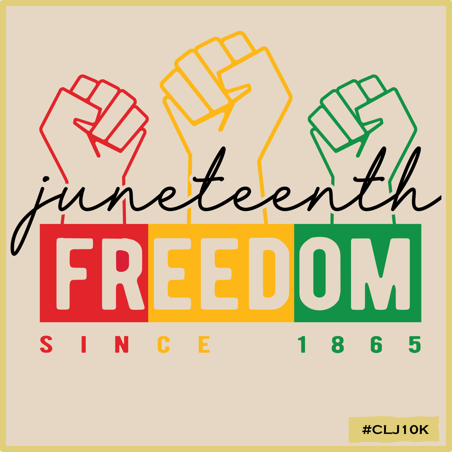 Juneteenth Freedom Fist