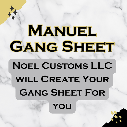 Manuel Gang Sheet Fee