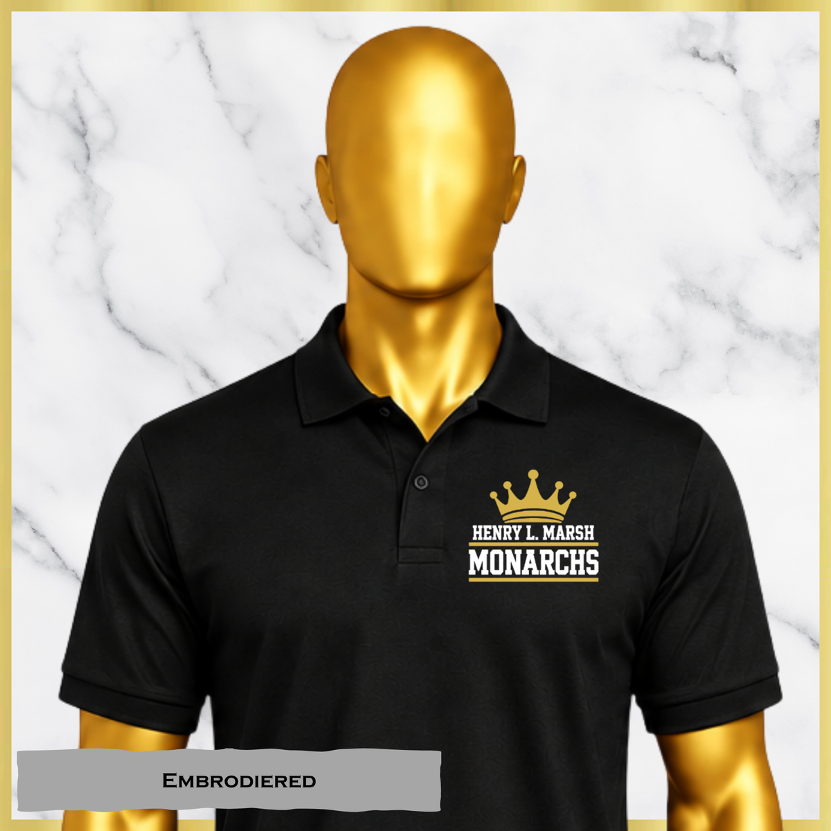 Monarch Varsity Crown (Embroidered)