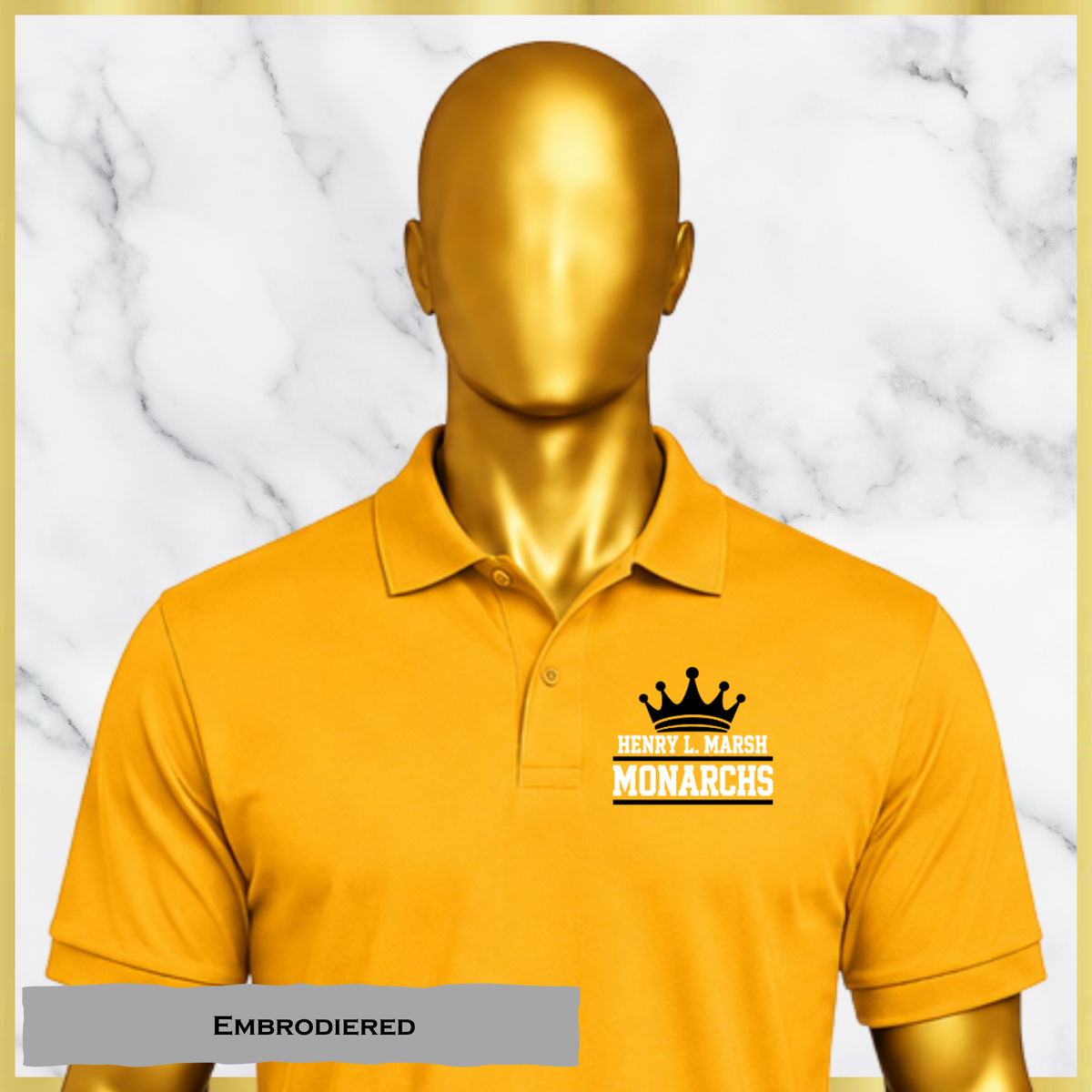 Monarch Varsity Crown (Embroidered)
