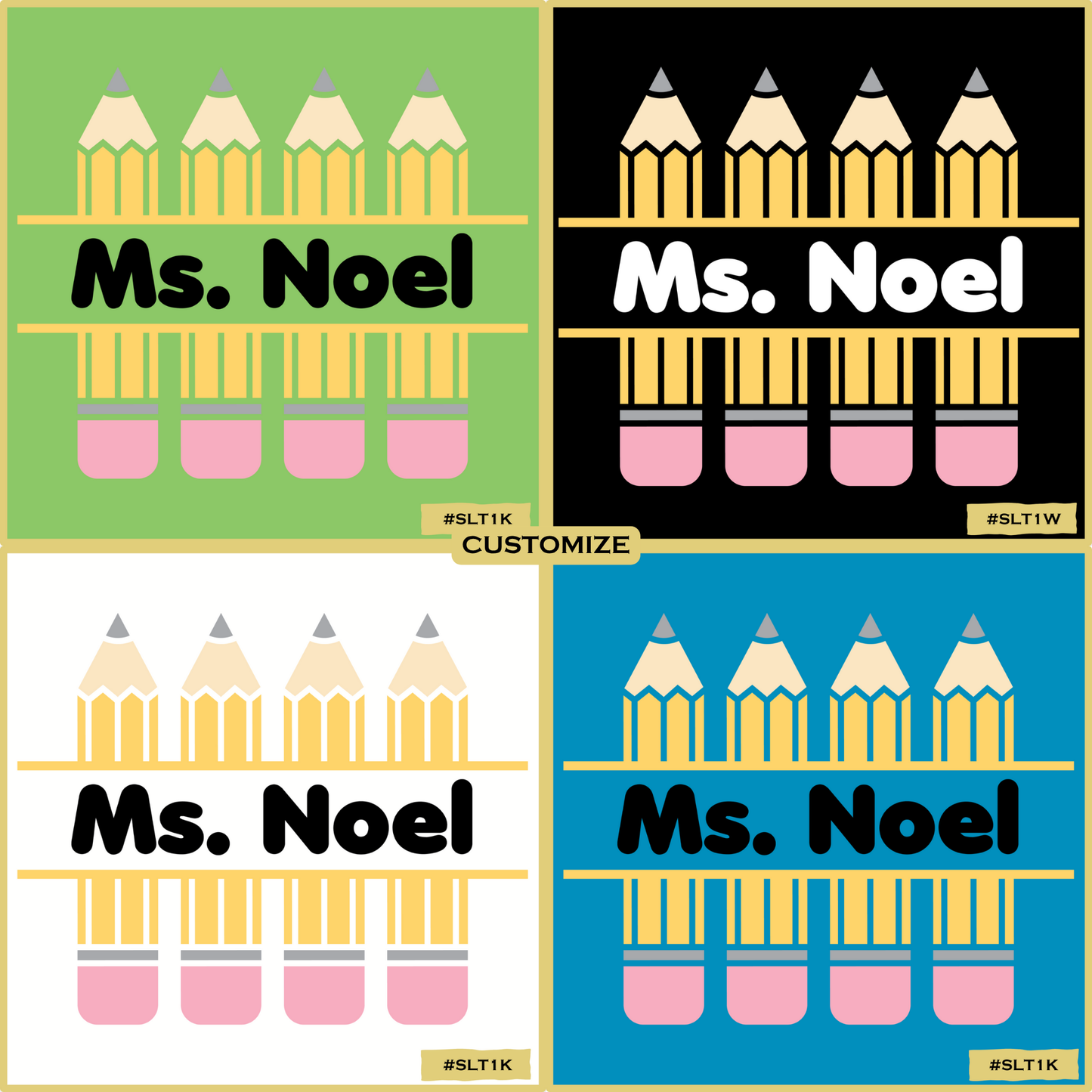 Pencil Name Split