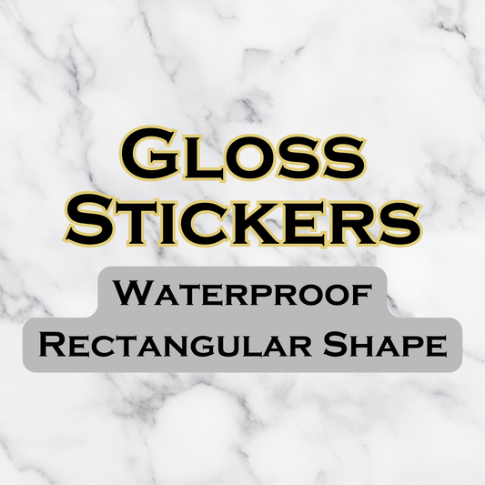 Stickers [Rectangular Shape]