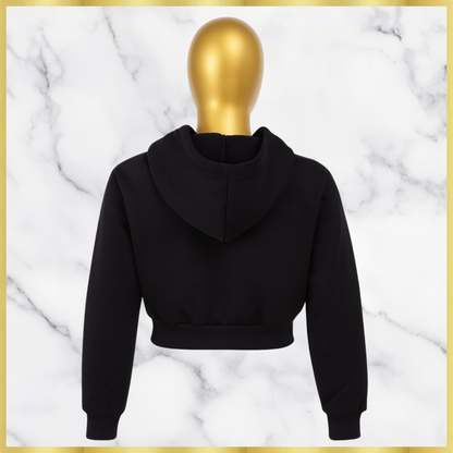 Crop Zip Hoodie